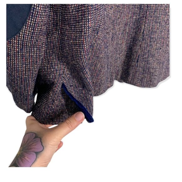 Vintage 70s Legends West Tweed Elbow Patch Jacket Large - Picture 6 of 11